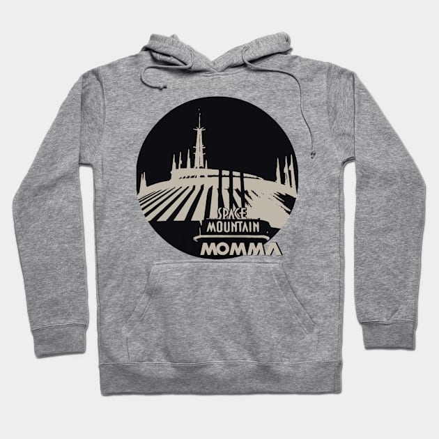 Space Mountain Momma Hoodie by Planet Fan Cave